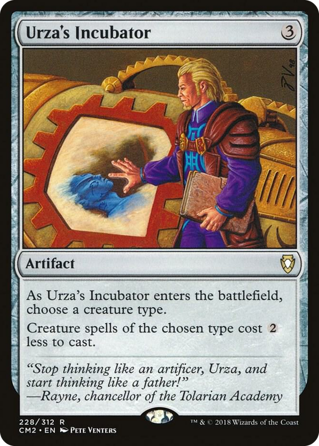 0228 Urza's Incubator R Commander Anthology Volume II