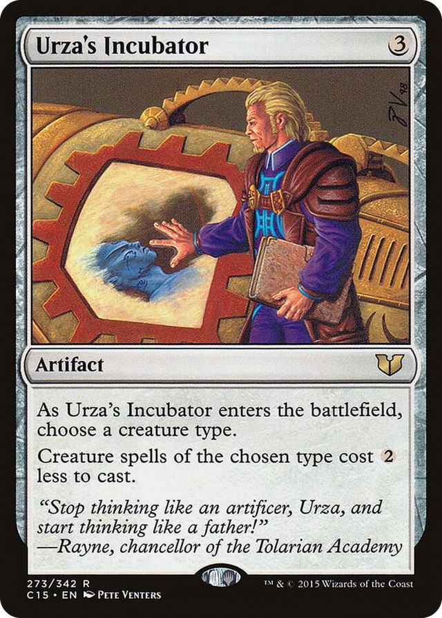 0273 Urza's Incubator R Commander 2015