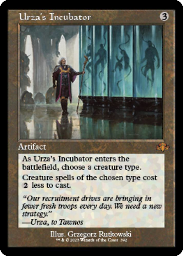 0392 Urza's Incubator (Retro Frame) M Dominaria Remastered