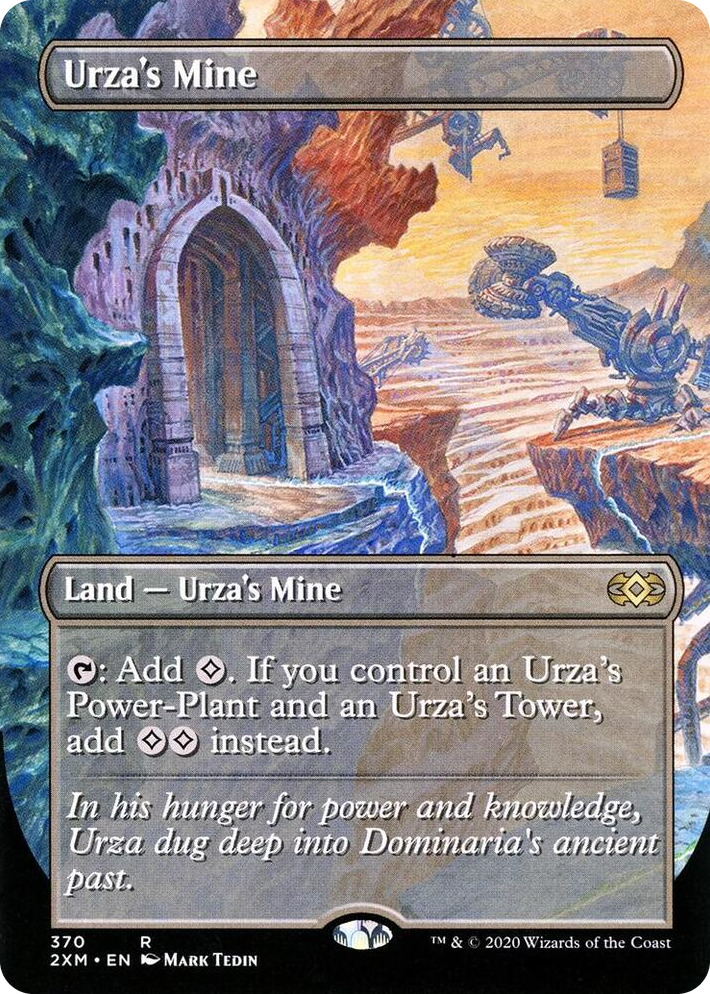 0370 Urza's Mine (Borderless) R Double Masters