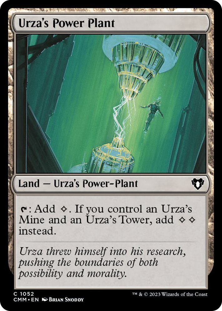 1052 Urza's Power Plant C Commander Masters