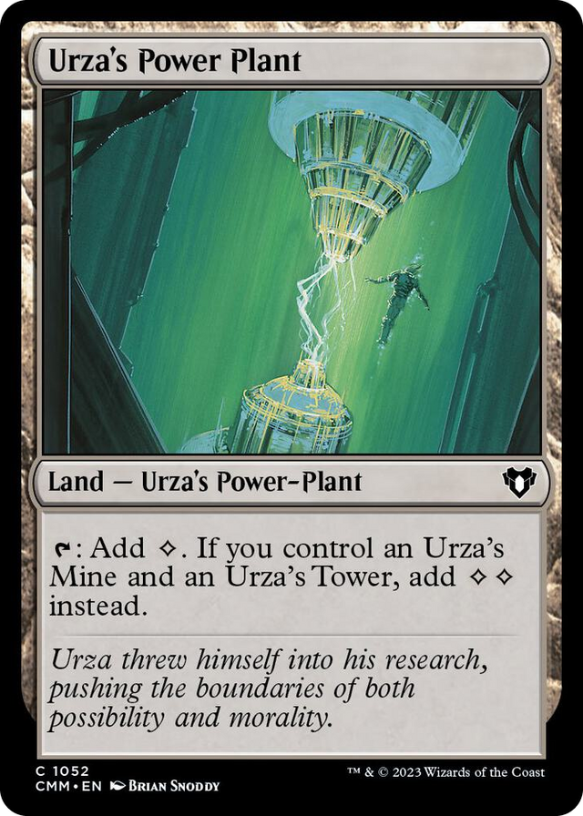 1052 Urza's Power Plant C Commander Masters