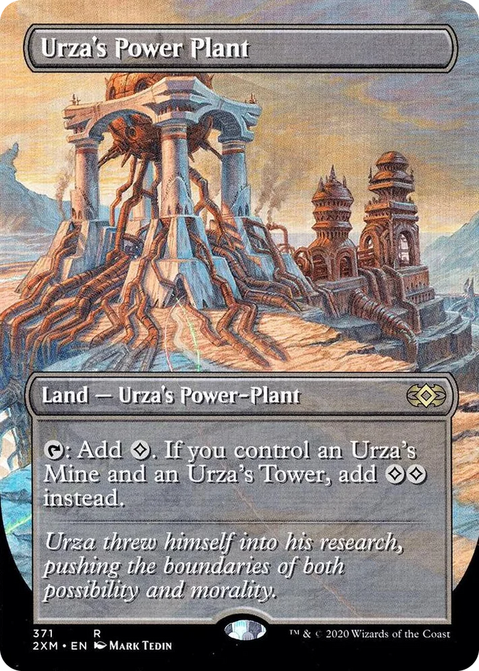 0371 Urza's Power Plant (Borderless) R Double Masters