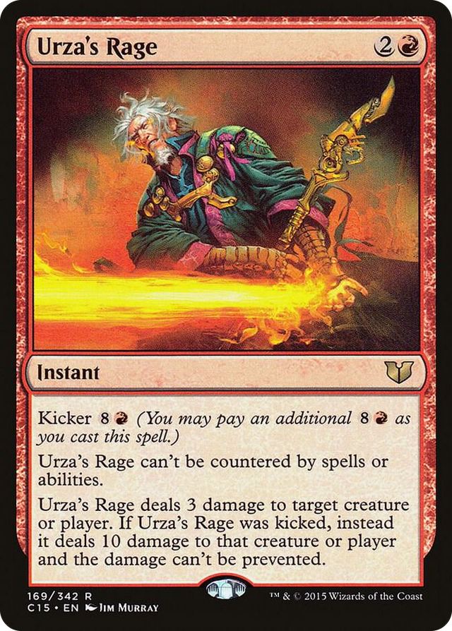 0169 Urza's Rage R Commander 2015