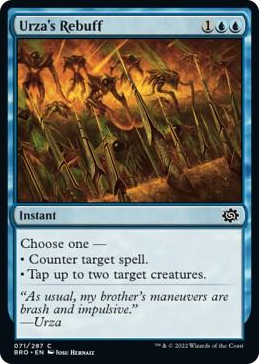 0071 Urza's Rebuff C The Brothers' War