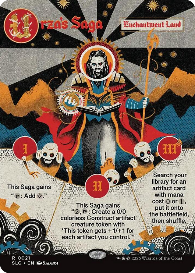 0021 Urza's Saga R Secret Lair Countdown Kit