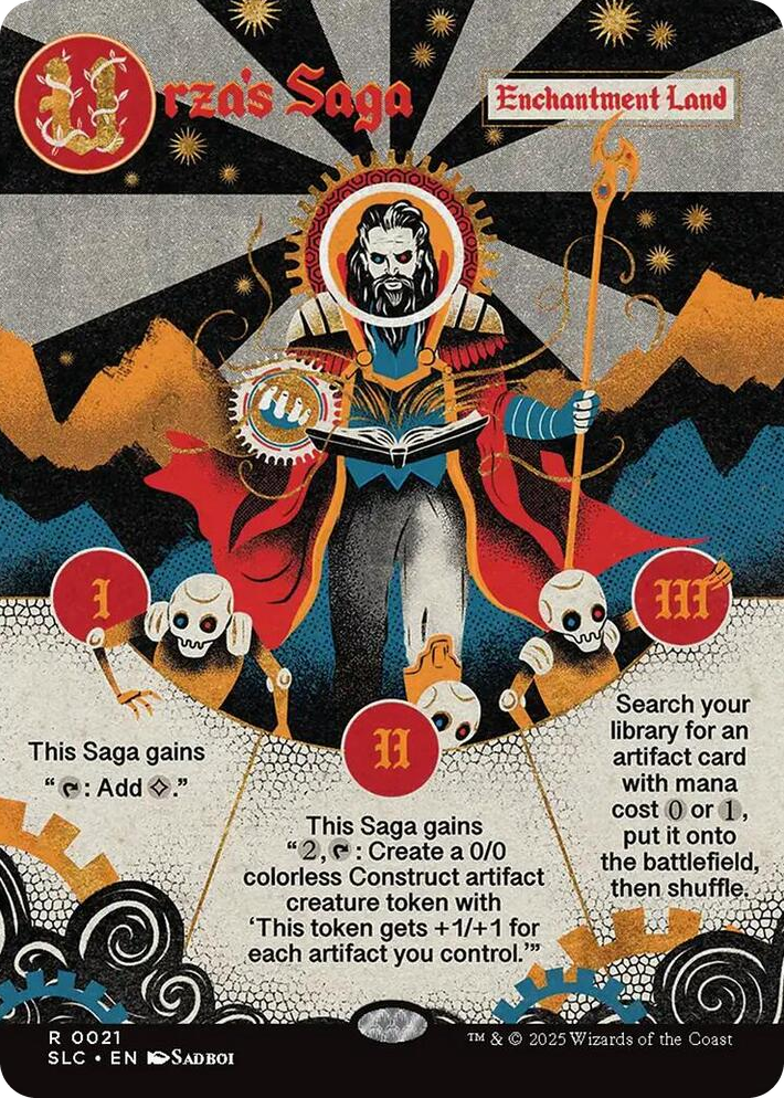0021 Urza's Saga R Secret Lair Countdown Kit