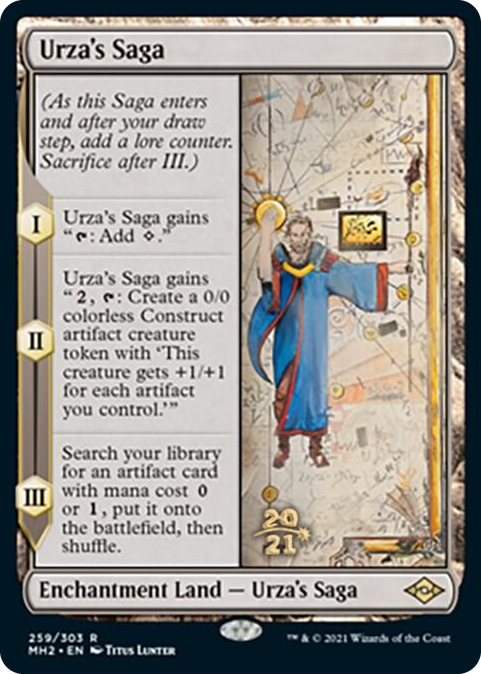 0259 Urza's Saga R Prerelease Cards