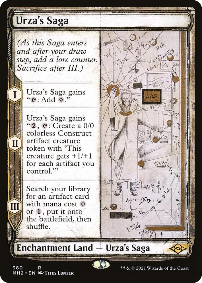0380 Urza's Saga (Showcase) R Modern Horizons 2