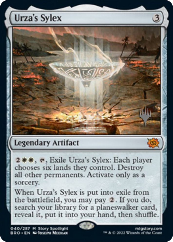 0040 Urza's Sylex M Promo Pack: The Brothers' War