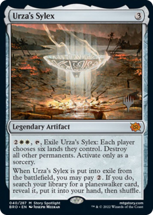 0040 Urza's Sylex M Promo Pack: The Brothers' War