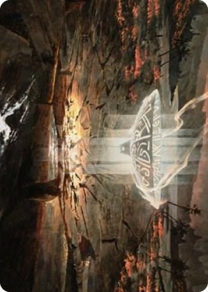 0007 Urza's Sylex Art Card S Art Series: The Brothers' War