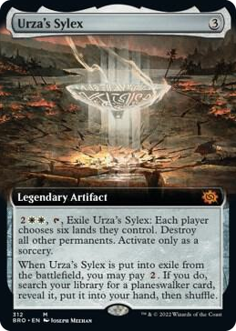 0312 Urza's Sylex (Extended Art) M The Brothers' War