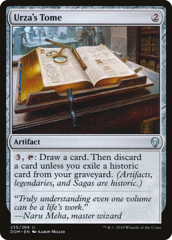 0235 Urza's Tome U Dominaria