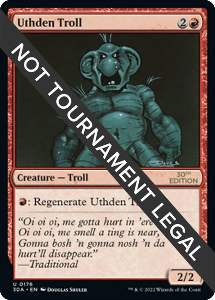0176 Uthden Troll U 30th Anniversary Edition