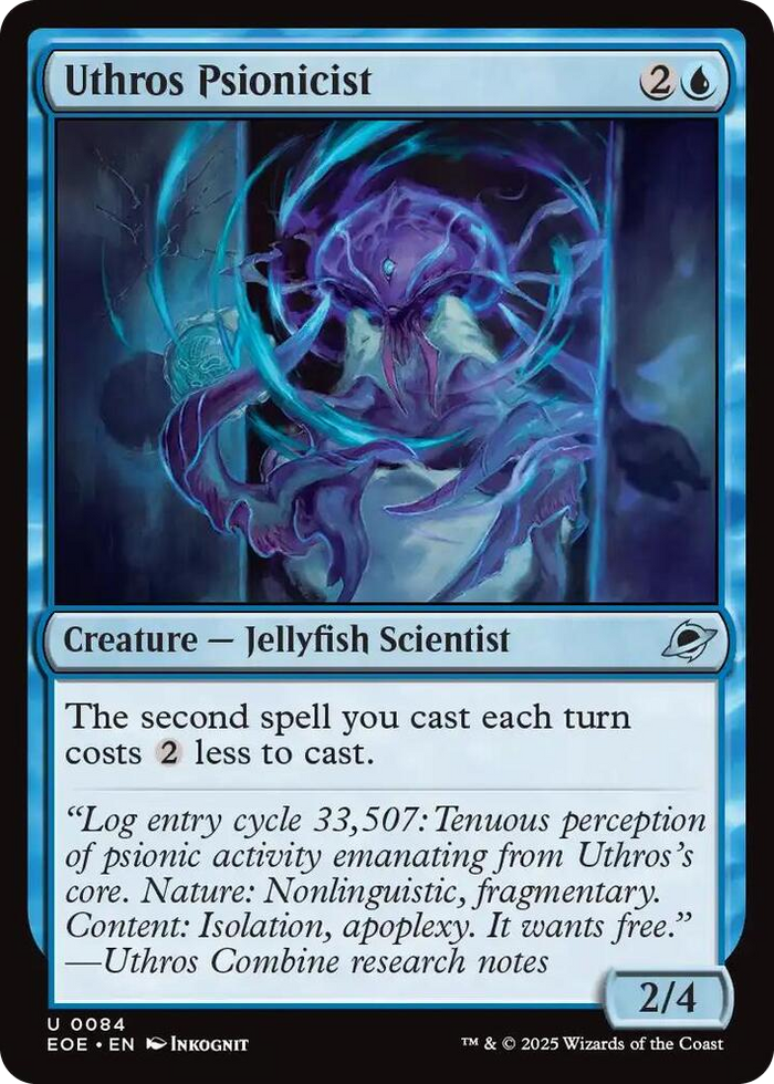 Uthros Psionicist #84 U - Edge of Eternities Pokemon card