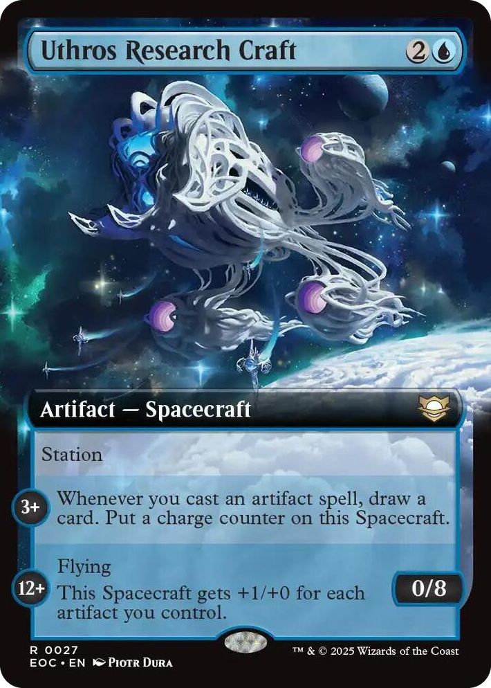 0027 Uthros Research Craft (Extended Art) R Commander: Edge of Eternities