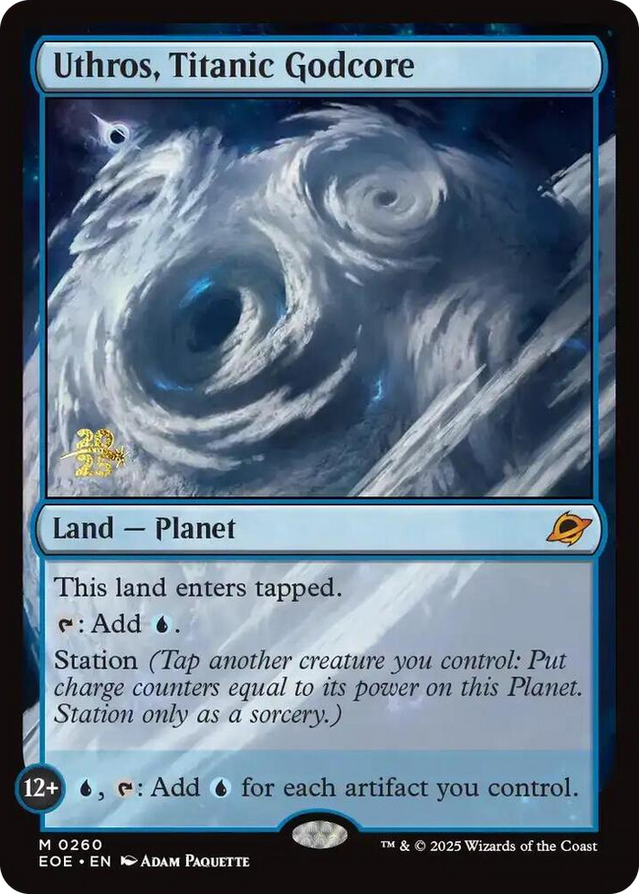 Uthros, Titanic Godcore #260 M - Prerelease Cards Pokemon card