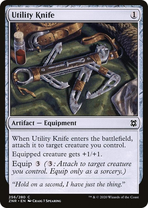 0256 Utility Knife C Zendikar Rising