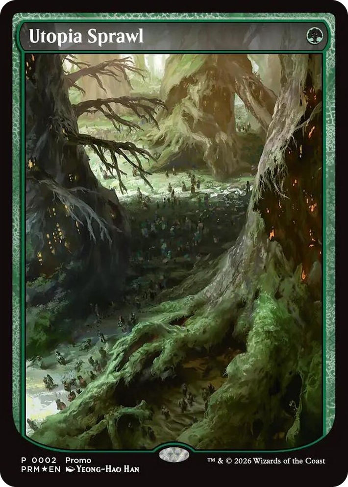 0002 Utopia Sprawl P MagicFest Cards