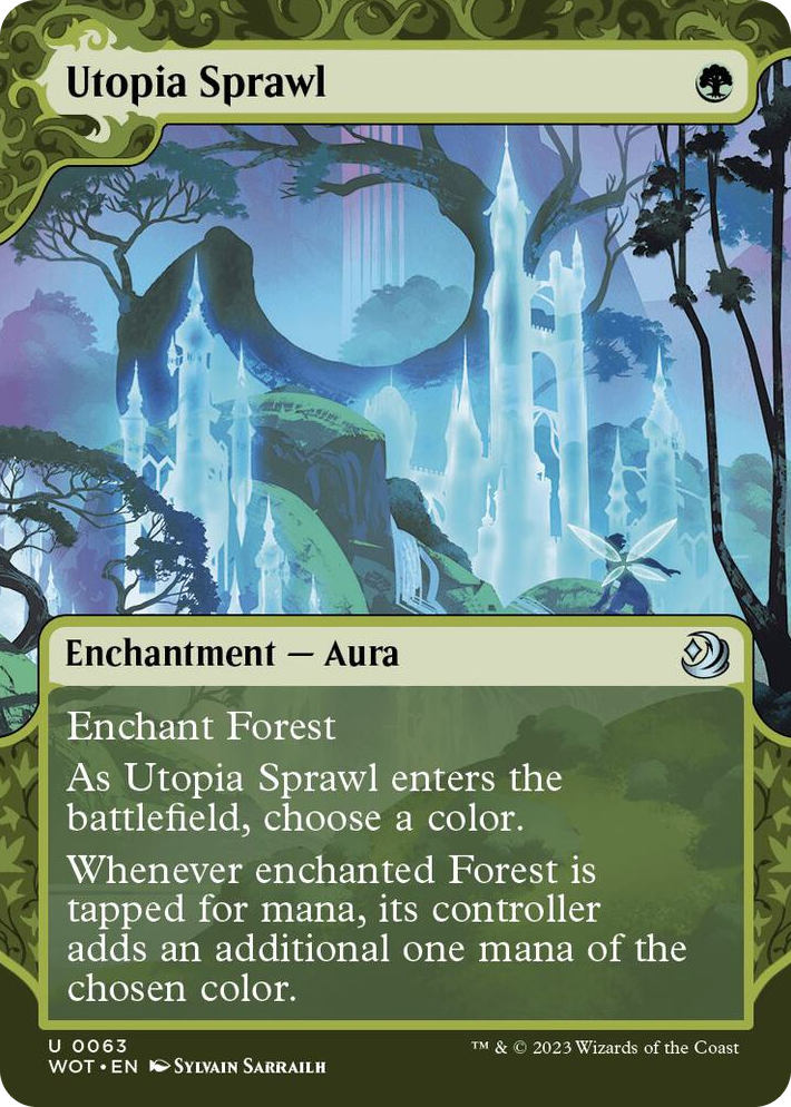 0063 Utopia Sprawl U Wilds of Eldraine: Enchanting Tales