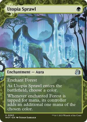 0063 Utopia Sprawl U Wilds of Eldraine: Enchanting Tales