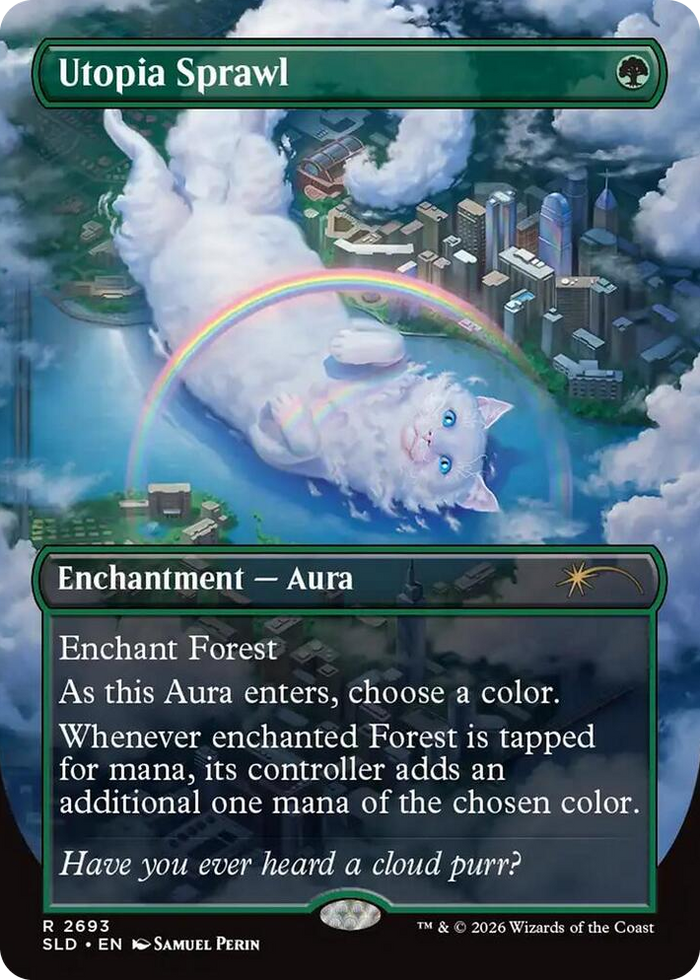 Utopia Sprawl (2693) #2693 R - Secret Lair Drop Series Pokemon card