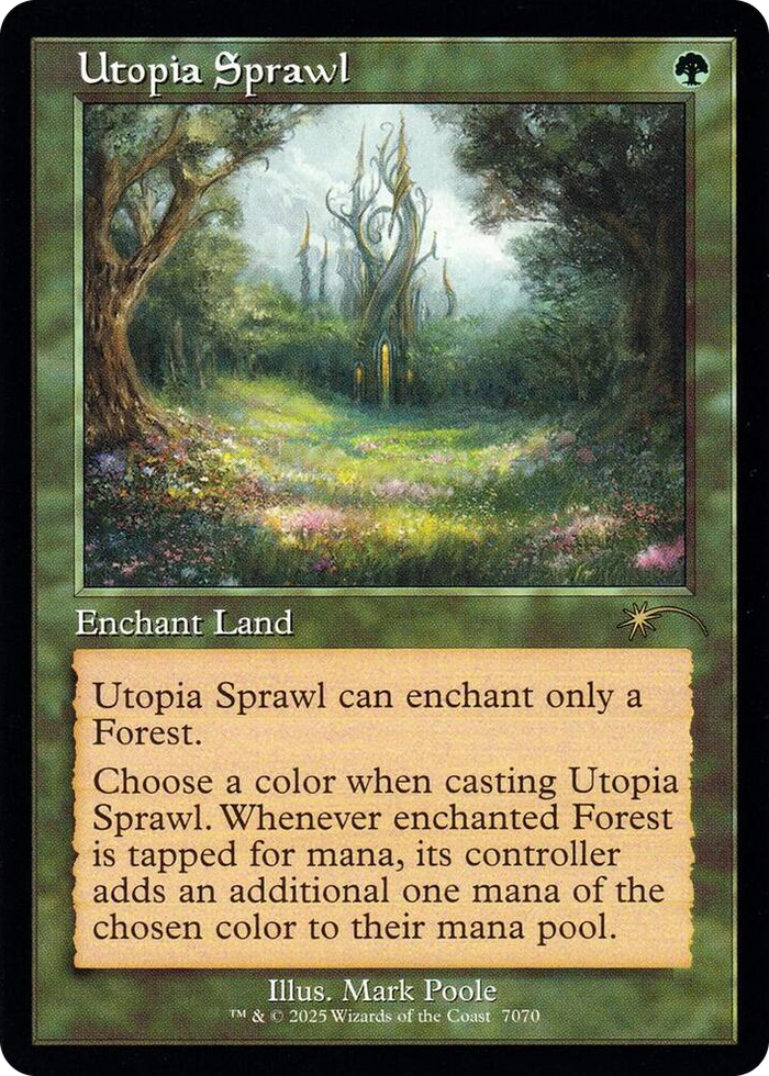 Utopia Sprawl (7070) #7070 R - Secret Lair Drop Series Pokemon card