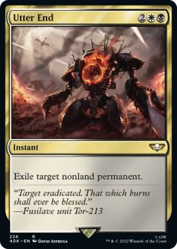 0226 Utter End R Universes Beyond: Warhammer 40,000