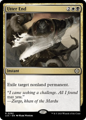0292 Utter End R Commander: The Lost Caverns of Ixalan