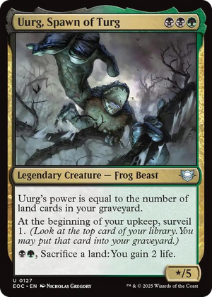 0127 Uurg, Spawn of Turg U Commander: Edge of Eternities