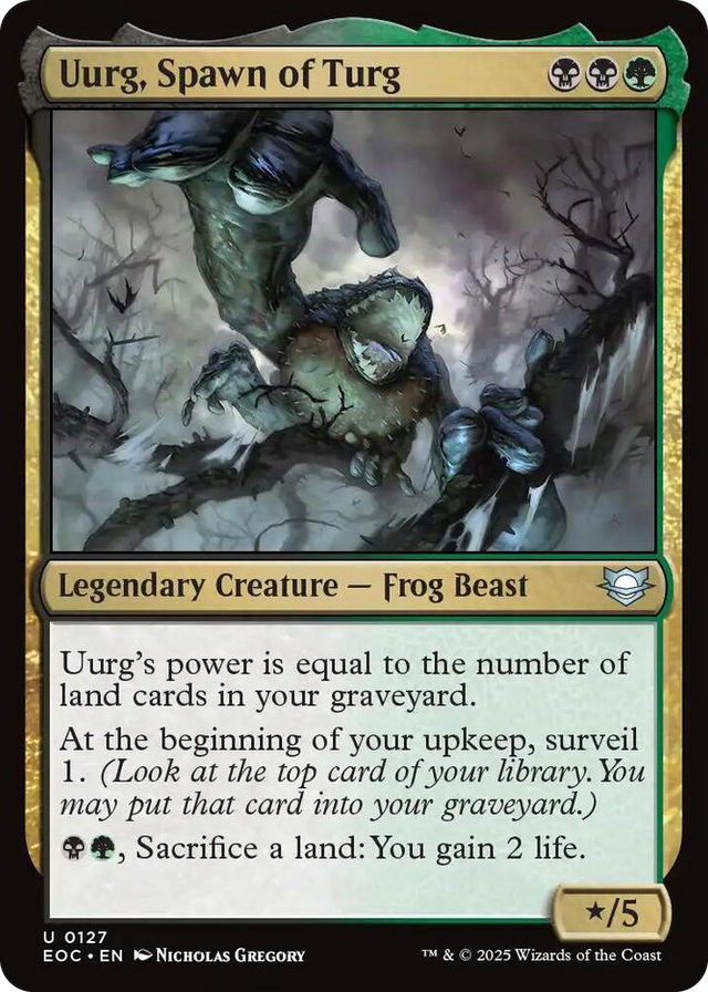 0127 Uurg, Spawn of Turg U Commander: Edge of Eternities