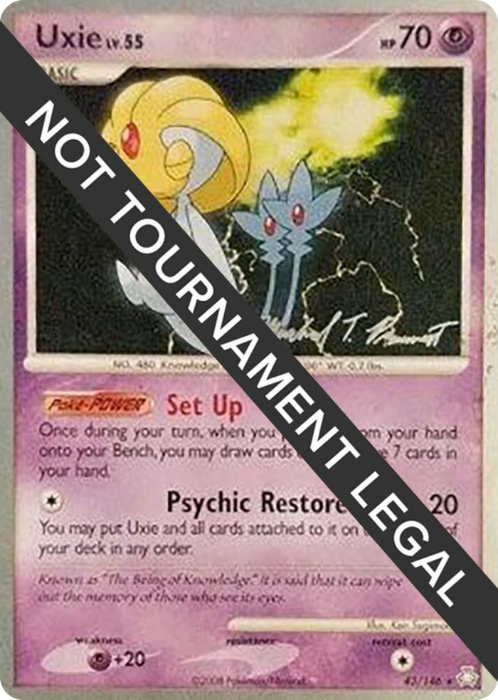 0043 Uxie - 2010 (Michael Pramawat) Rare World Championship Decks