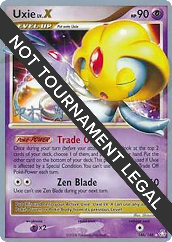 0146 Uxie LV.X - 2009 (Tsubasa Nakamura) Ultra Rare World Championship Decks