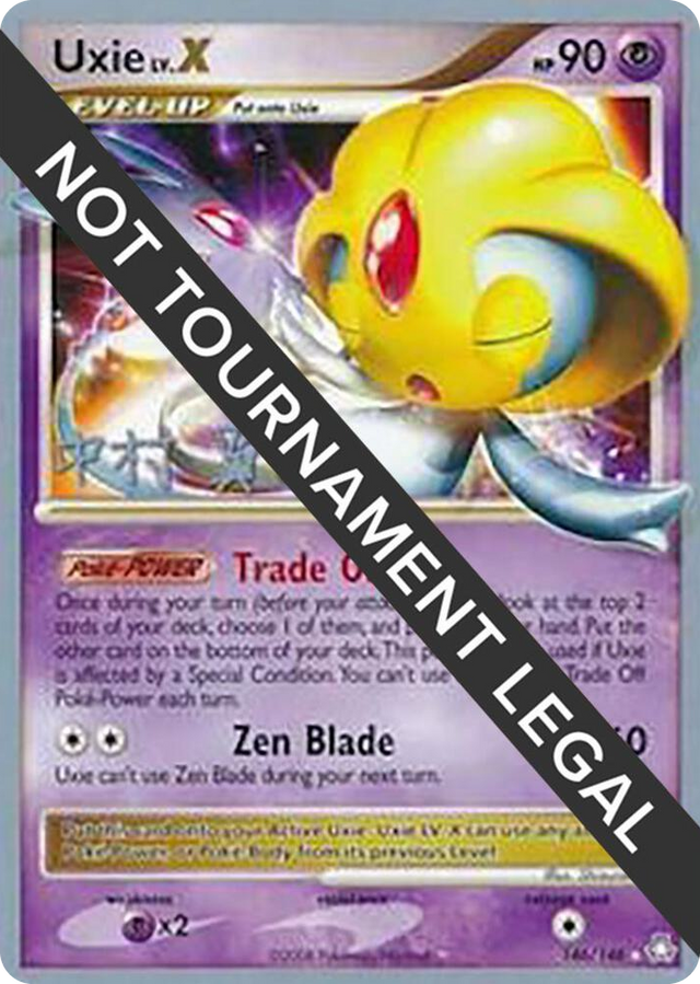 0146 Uxie LV.X - 2009 (Tsubasa Nakamura) Ultra Rare World Championship Decks