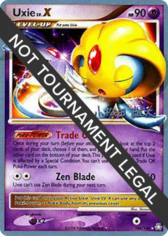 0146 Uxie LV.X - 2010 (Yuta Komatsuda) Ultra Rare World Championship Decks