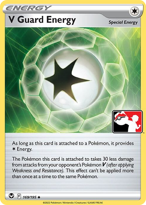 0169 V Guard Energy Uncommon Prize Pack Series Cards