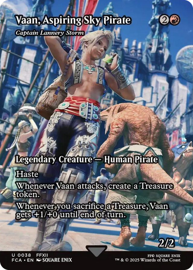 0038 Vaan, Aspiring Sky Pirate - Captain Lannery Storm (Showcase) U FINAL FANTASY: Through the Ages