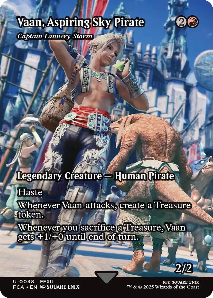 0038 Vaan, Aspiring Sky Pirate - Captain Lannery Storm (Showcase) U FINAL FANTASY: Through the Ages