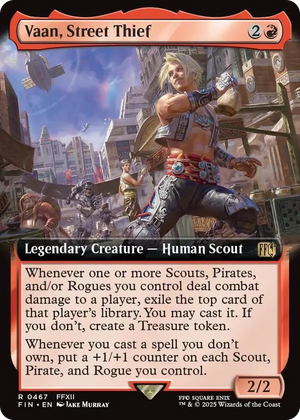 0467 Vaan, Street Thief (Extended Art) R FINAL FANTASY