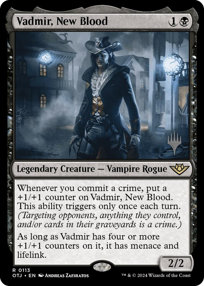 0113 Vadmir, New Blood R Promo Pack: Outlaws of Thunder Junction