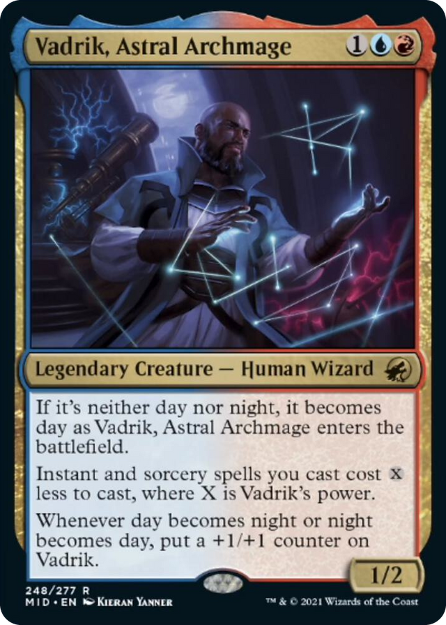 0248 Vadrik, Astral Archmage R Innistrad: Midnight Hunt