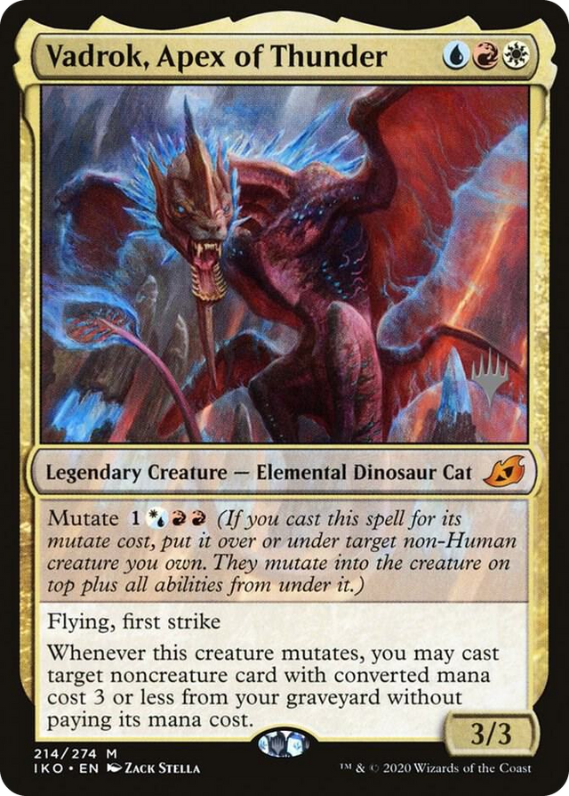 0214 Vadrok, Apex of Thunder M Promo Pack: Ikoria