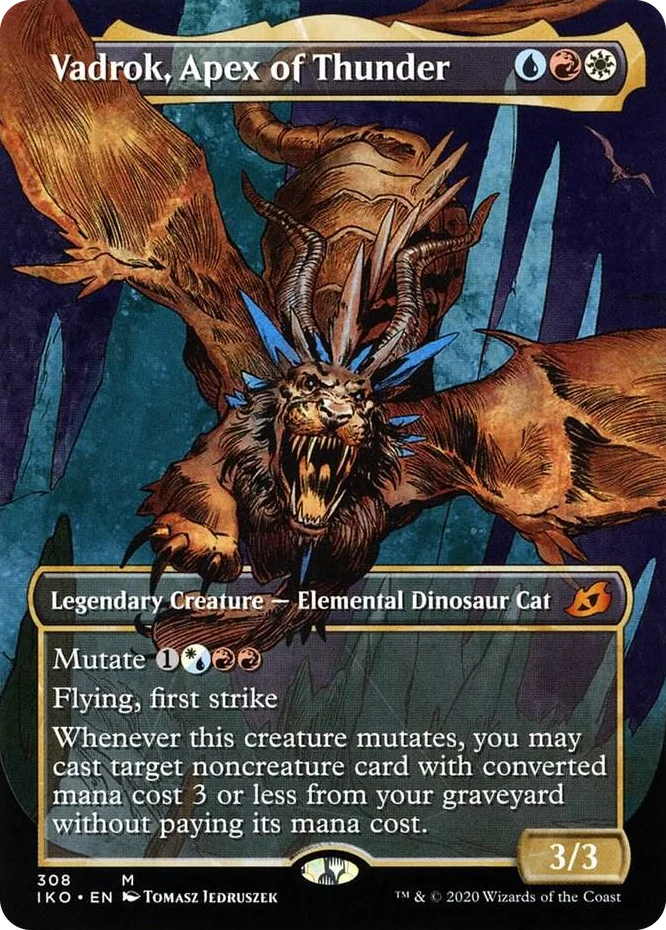 0308 Vadrok, Apex of Thunder (Showcase) M Lair of Behemoths