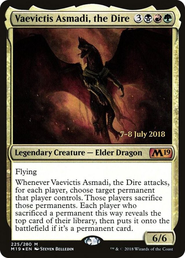 0225 Vaevictis Asmadi, the Dire M Prerelease Cards