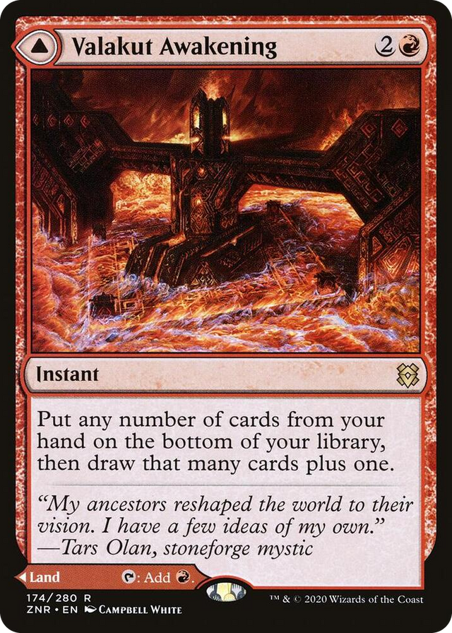 0174 Valakut Awakening R Zendikar Rising