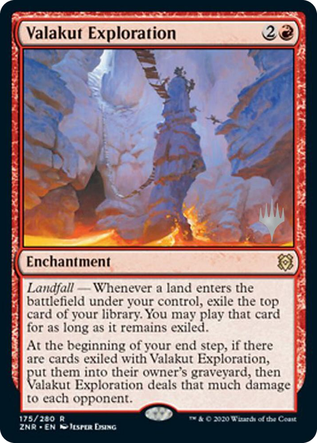 0175 Valakut Exploration R Promo Pack: Zendikar Rising