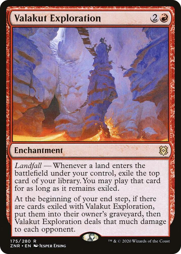 0175 Valakut Exploration R Zendikar Rising