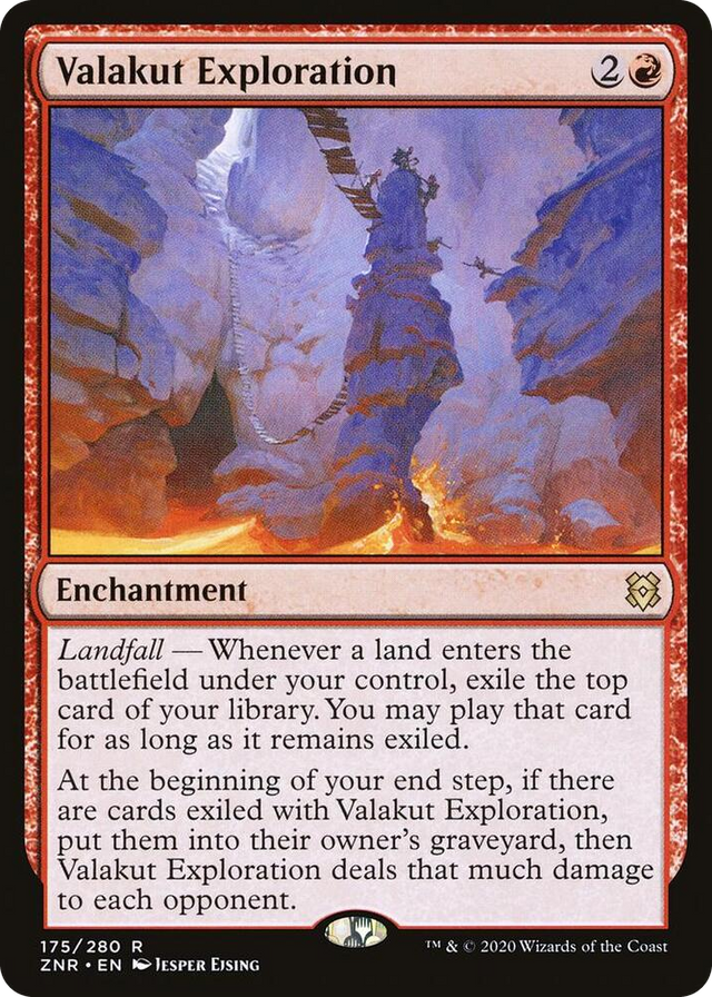 0175 Valakut Exploration R Zendikar Rising