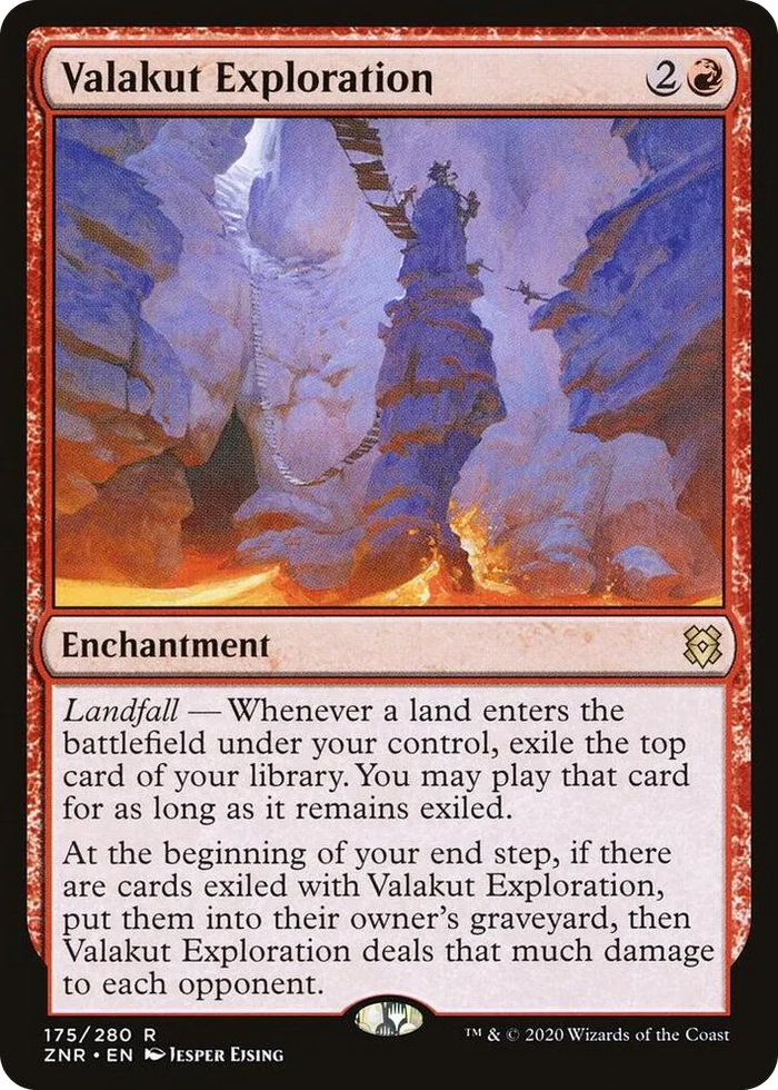 0175 Valakut Exploration R Zendikar Rising